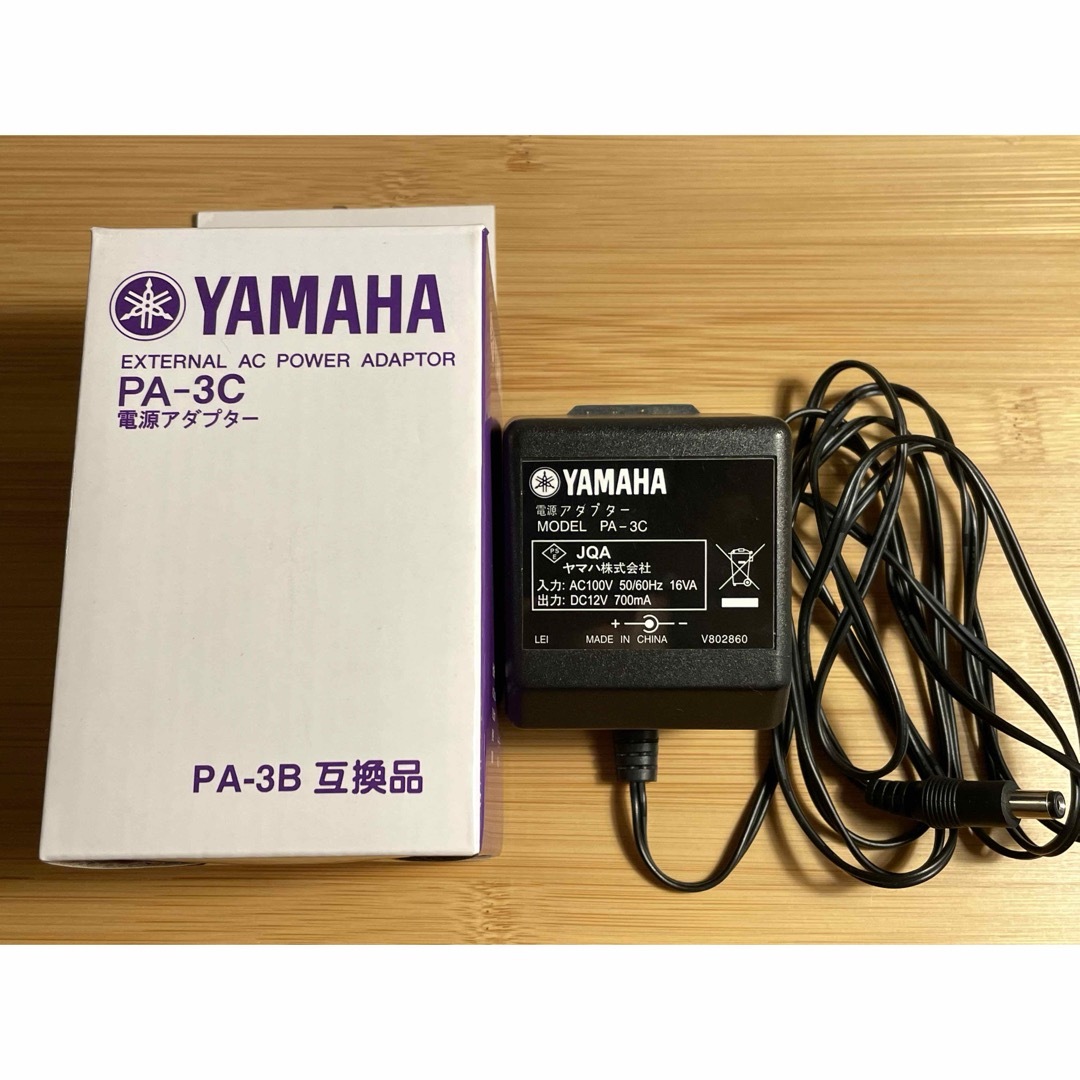 ヤマハ(ヤマハ)のYAMAHA ヤマハ 電源アダプター PA-3C 楽器の楽器 その他(その他)の商品写真