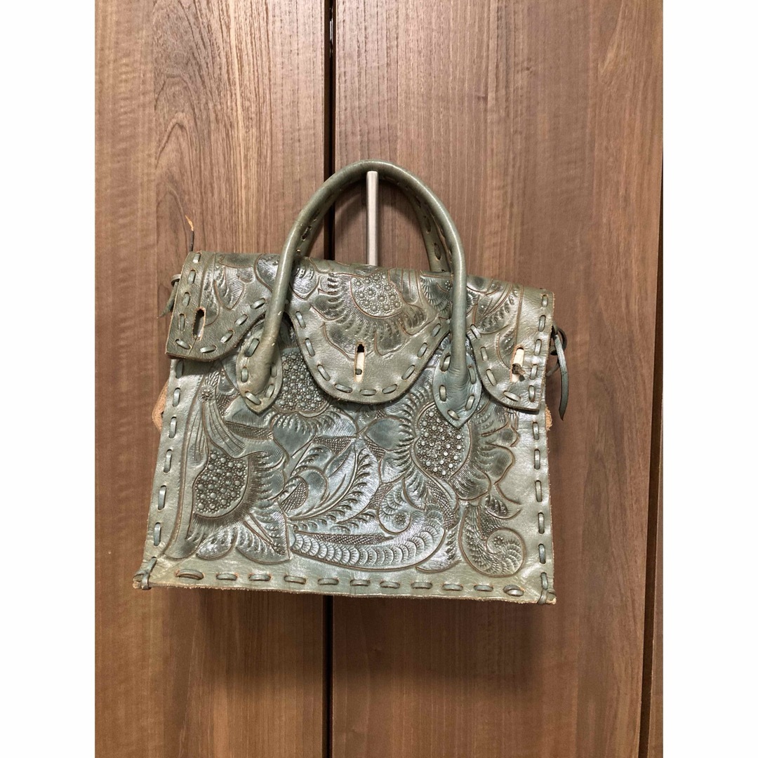 希少ラバー素材【Salvatore 考え抜い Ferragamo】ハンドバッグ 希少ラバー素材【Salvatore 考え抜い Ferragamo】ハンドバッグ