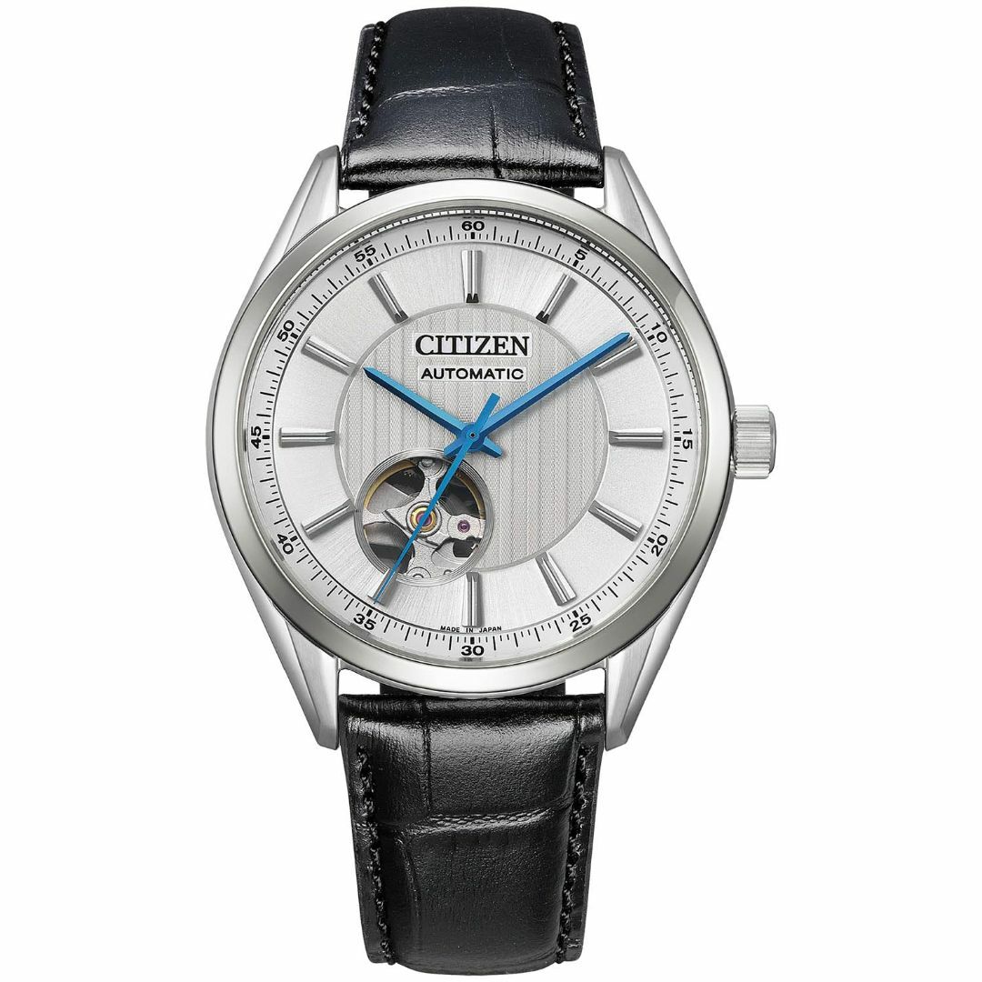 [Citizen] 腕時計 機械式自動巻 防水 シルバー オープンハート NH9その他