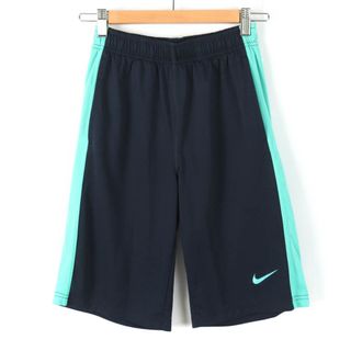 ナイキ(NIKE)のナイキ ショートパンツ ハーフパンツ ドライフィット スポーツウエア レディース Mサイズ ネイビー×グリーン NIKE(ショートパンツ)