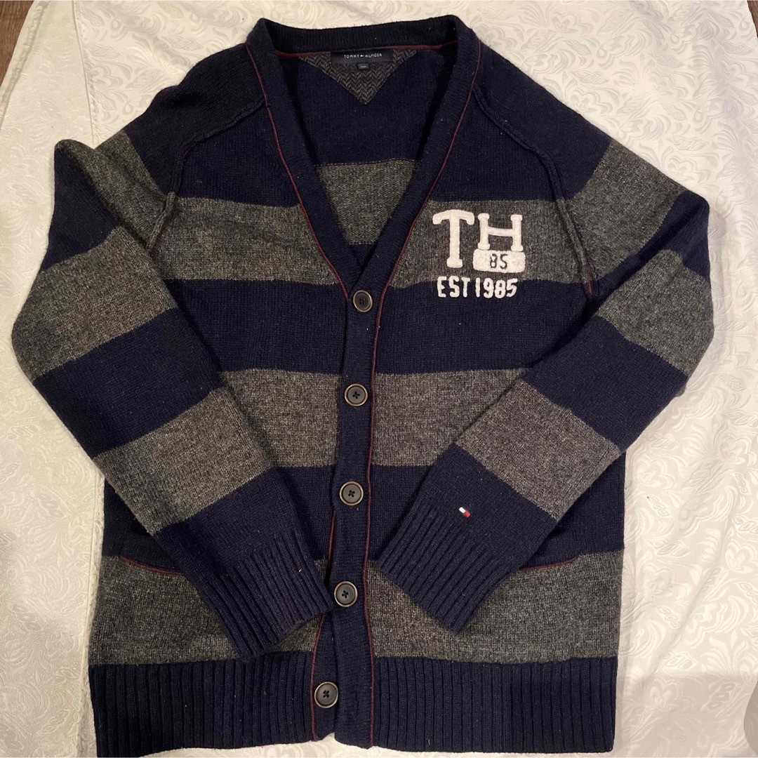 TOMMY HILFIGER(トミーヒルフィガー)のトミーヒルフィガー ニットカーディガン  厚手ニット カーディガン メンズのトップス(カーディガン)の商品写真