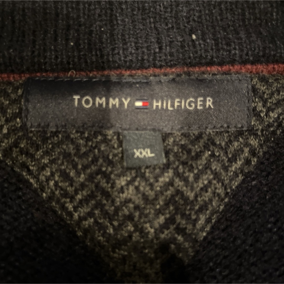 TOMMY HILFIGER(トミーヒルフィガー)のトミーヒルフィガー ニットカーディガン  厚手ニット カーディガン メンズのトップス(カーディガン)の商品写真