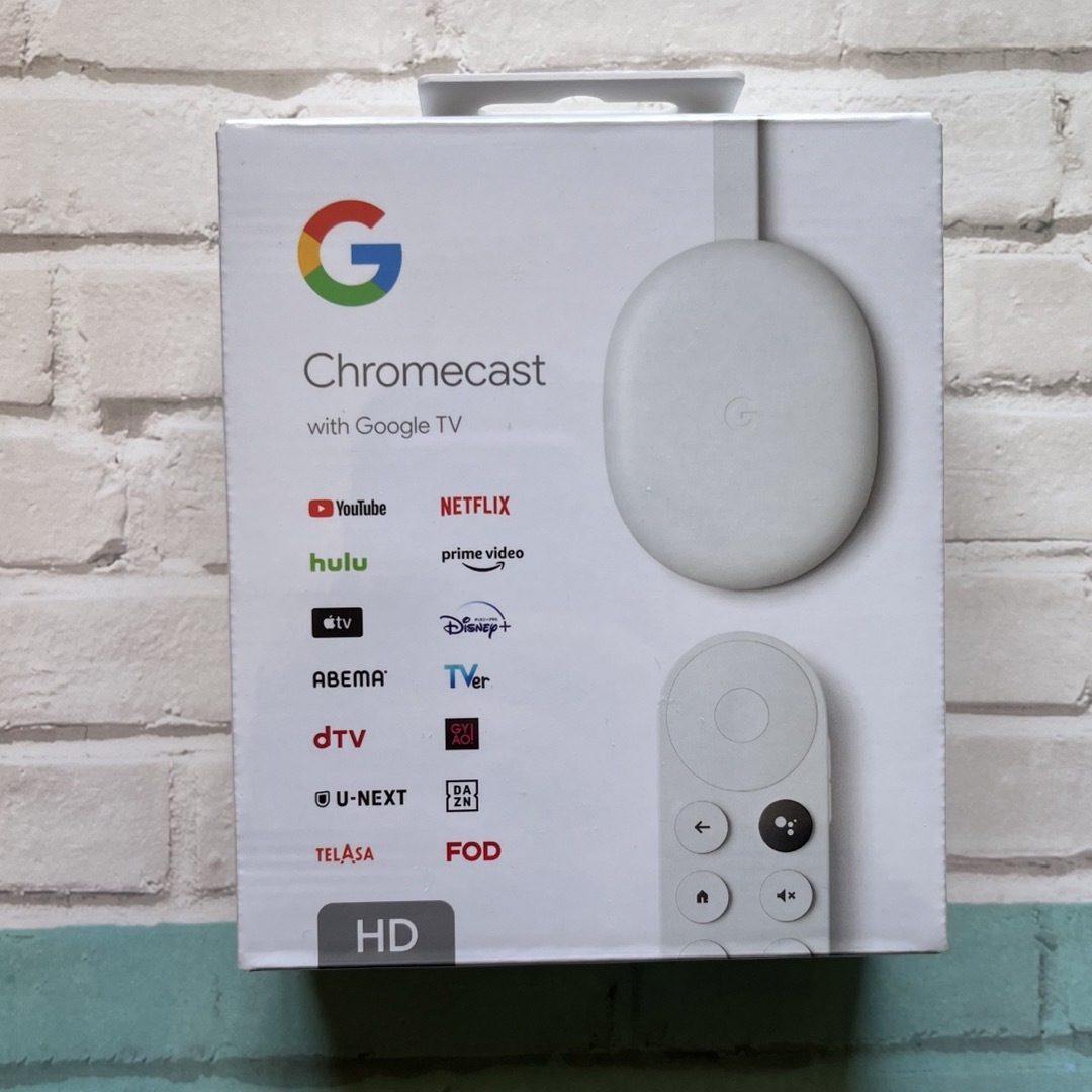 Google(グーグル)のGoogle Chromecast HD クロームキャスト スマホ/家電/カメラのテレビ/映像機器(その他)の商品写真