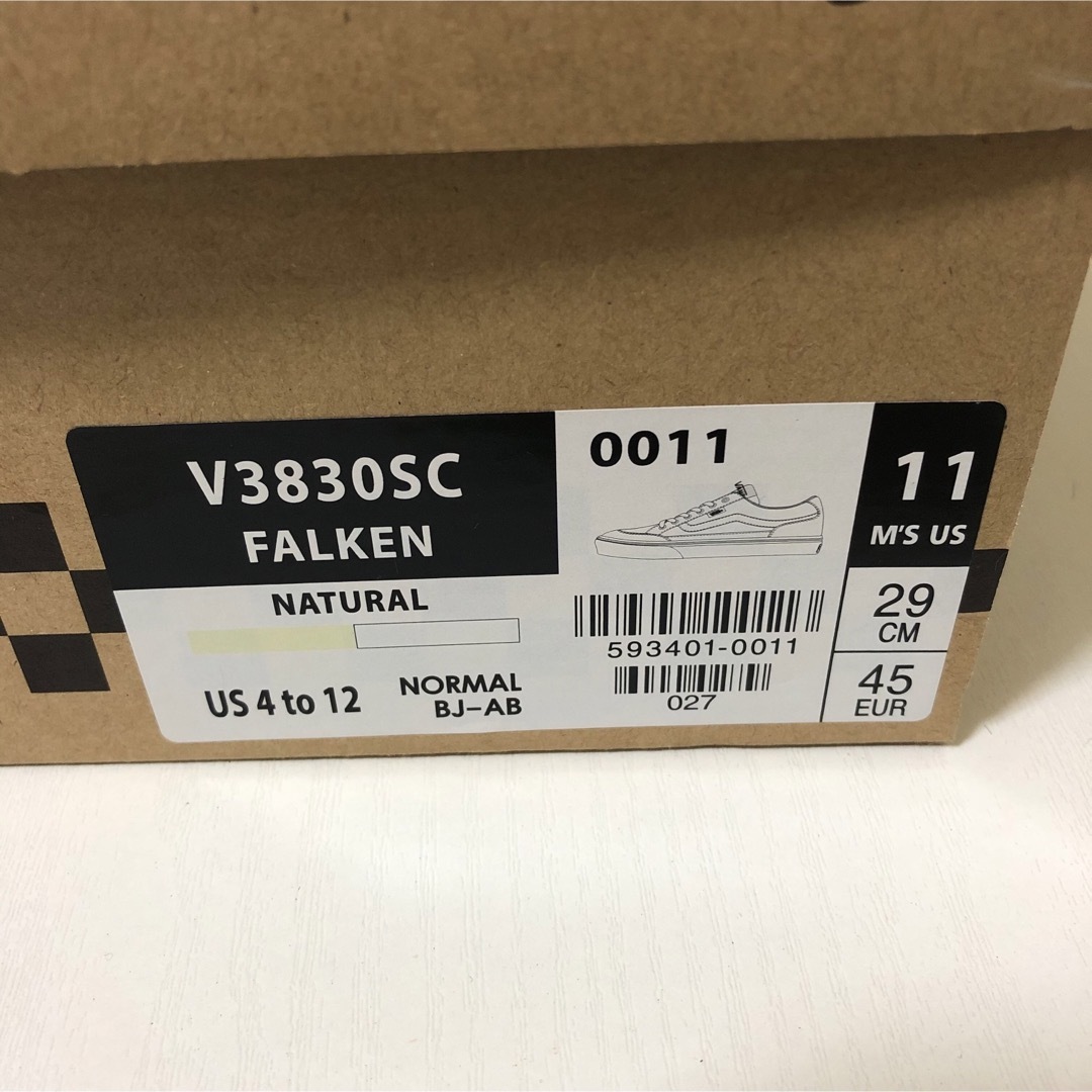 【iwmt様専用】VANS　FALKEN　ファルケン　V3830SC ナチュラル メンズの靴/シューズ(スニーカー)の商品写真