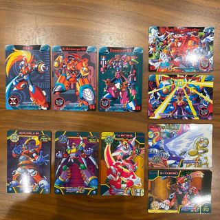 カプコン(CAPCOM)のロックマンX／X3　カード10枚　90年代　レトロ(カード)