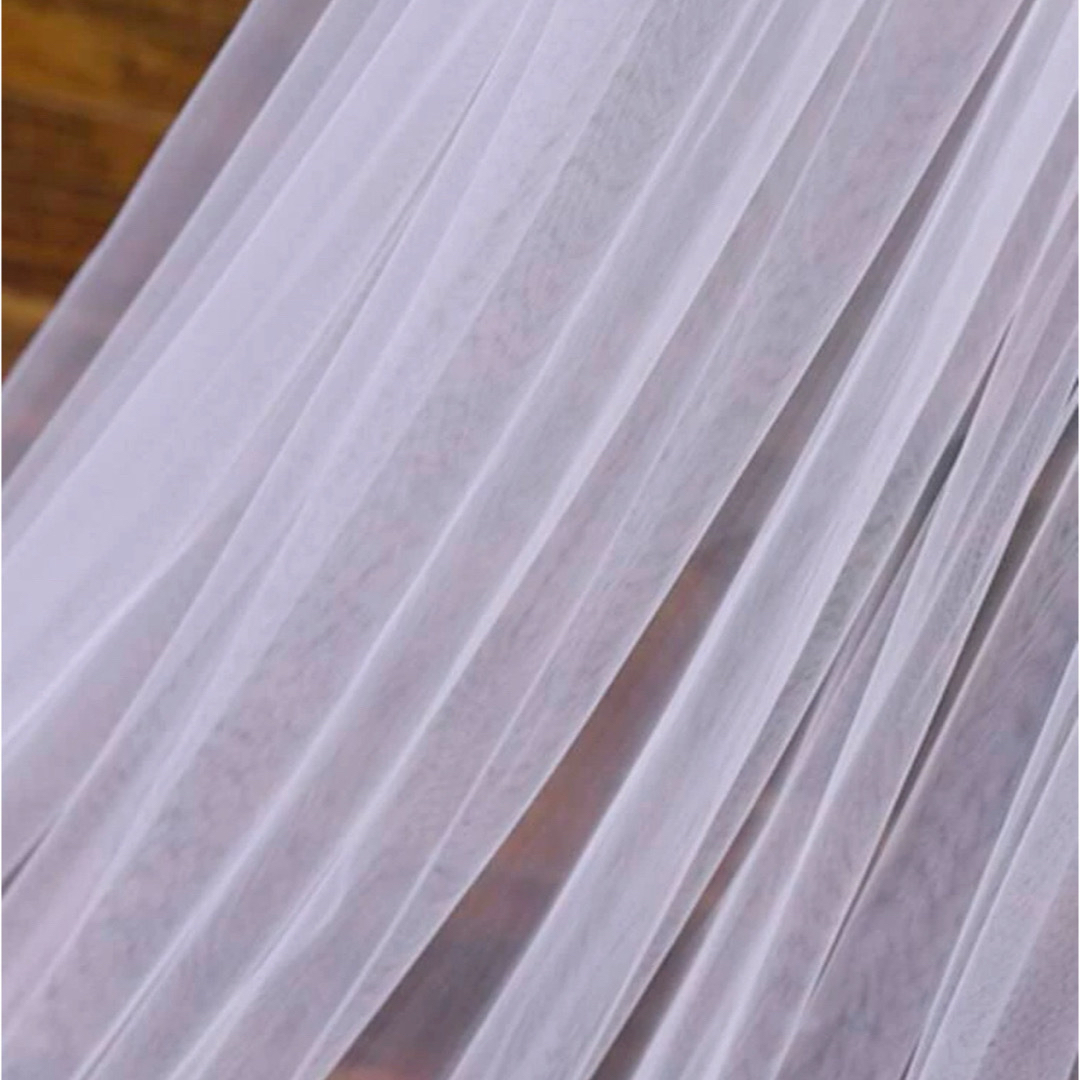 SHEIN(シーイン)の中古 二層 ロングヴェール 3m レディースのフォーマル/ドレス(ウェディングドレス)の商品写真