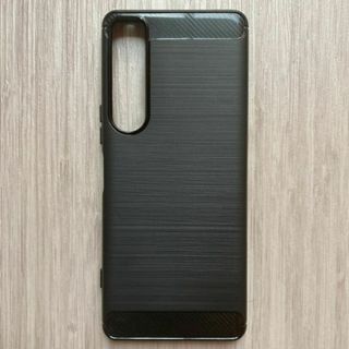 Xperia 1 IV　ソフトケース カバー TPU　ブラック(Androidケース)