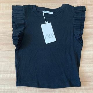 ZARA - フェイクファーtシャツ M タグ付きの通販｜ラクマ