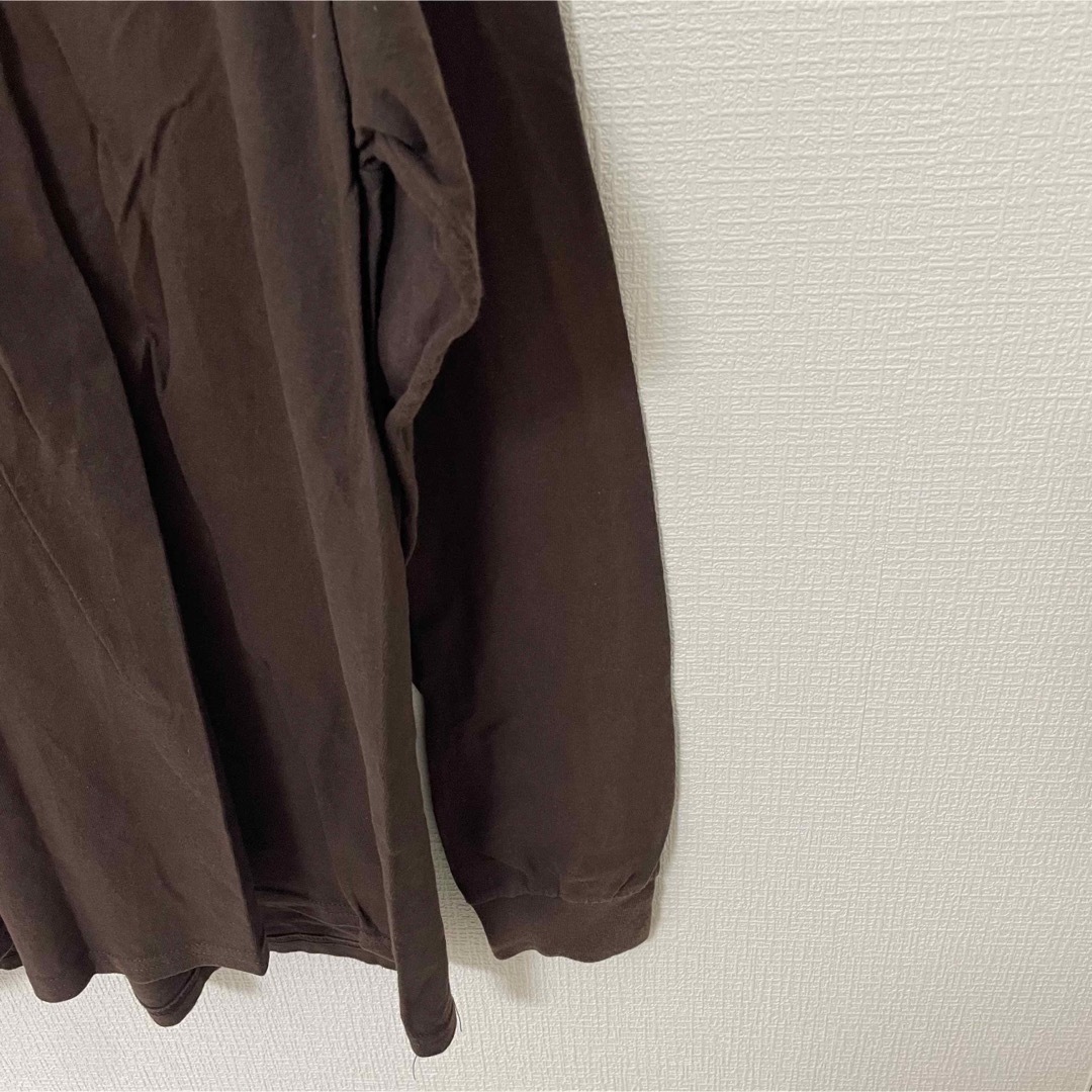 ciatre ブラウン　ロゴロンT メンズのトップス(Tシャツ/カットソー(七分/長袖))の商品写真