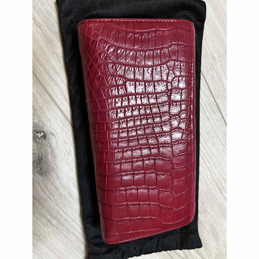 Cocco Cristalloコッコクリスターロ クロコダイル　長財布 レディースのファッション小物(財布)の商品写真