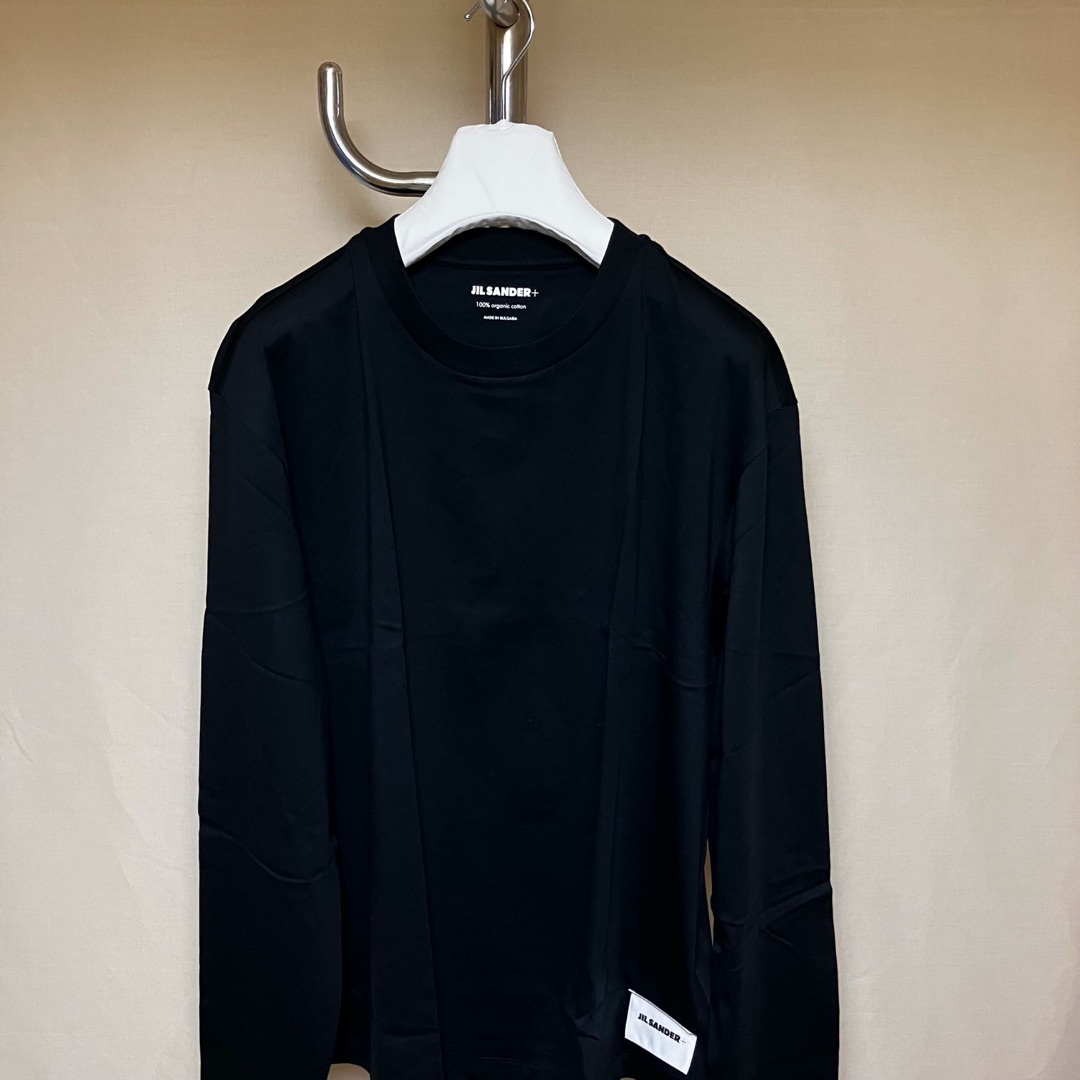 Jil Sander(ジルサンダー)の新品 XXL JIL SANDER 23aw パックTシャツ 黒 長袖 5701 メンズのトップス(Tシャツ/カットソー(七分/長袖))の商品写真