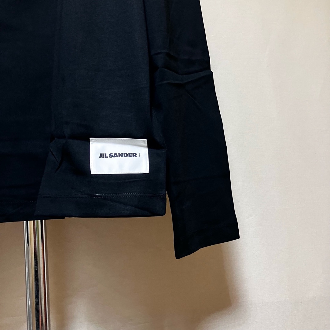 Jil Sander(ジルサンダー)の新品 XXL JIL SANDER 23aw パックTシャツ 黒 長袖 5701 メンズのトップス(Tシャツ/カットソー(七分/長袖))の商品写真