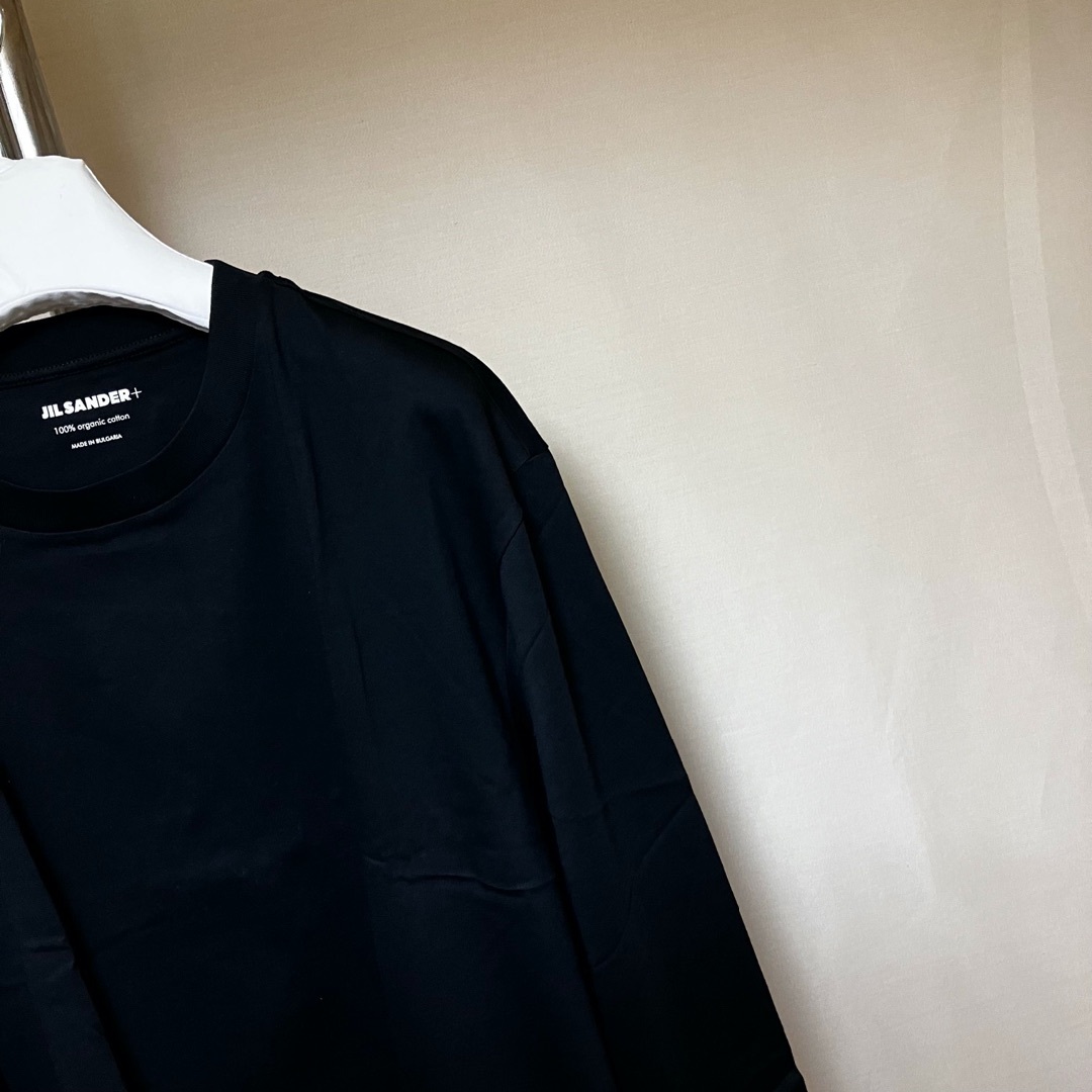 Jil Sander(ジルサンダー)の新品 XXL JIL SANDER 23aw パックTシャツ 黒 長袖 5701 メンズのトップス(Tシャツ/カットソー(七分/長袖))の商品写真