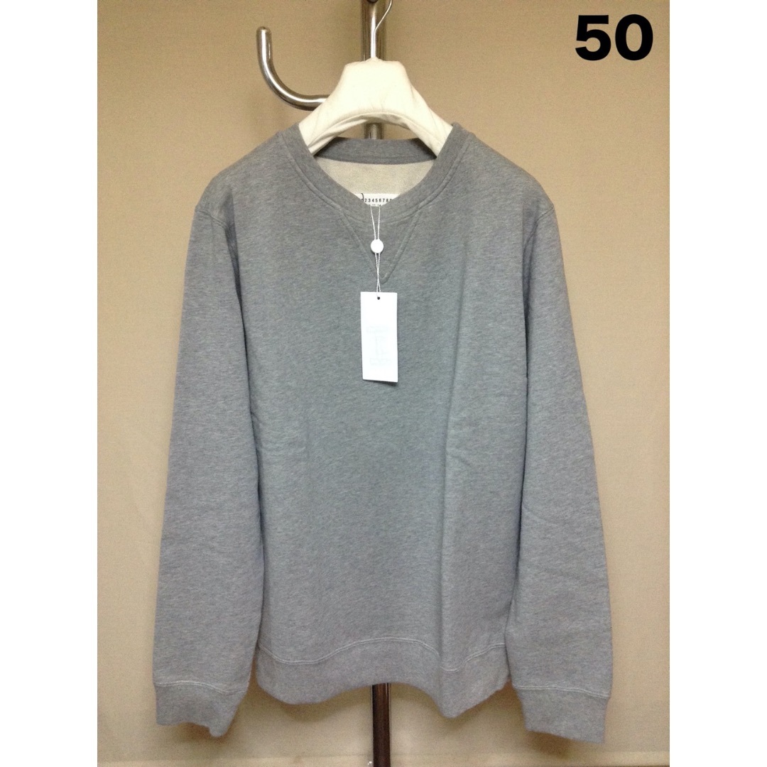 Maison Margiela（旧Maison Martin Margiela） - 新品 50 21aw マルジェラ クラシック無地スウェット グレー　4232