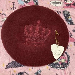ジェーンマープル(JaneMarple)のJane Marple＊王冠刺繍ベレー帽(ハンチング/ベレー帽)