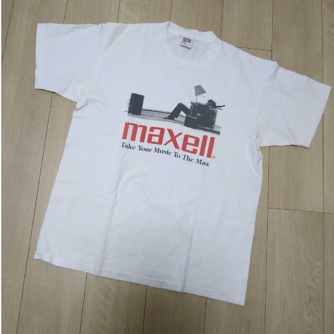 Tシャツ/カットソー(半袖/袖なし)maxell　Tシャツ