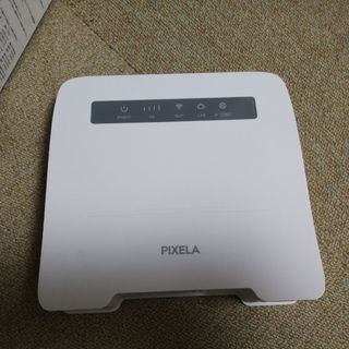 ピクセラ(PIXELA)のPIXELA　4G　SIMフリー　ルーター　中古品(PC周辺機器)