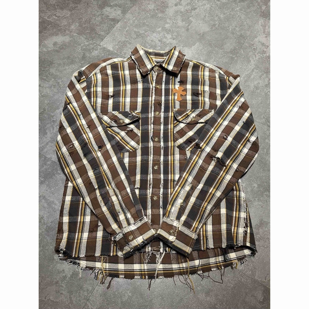 REMAKE carhartt flannelshirt XL