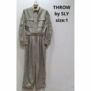 THROW by SLY MILITARY ジャンプスーツ ベージュ 1