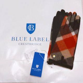 ブルーレーベルクレストブリッジ(BLUE LABEL CRESTBRIDGE)のブルーレーベル　手袋　クレストブリッジ(手袋)