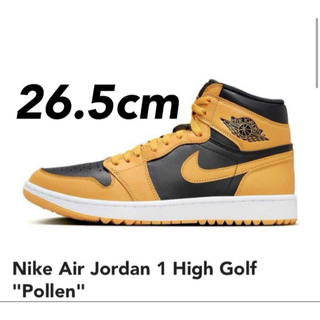 ナイキ(NIKE)のNike Air Jordan 1 High Golf "Pollen"(シューズ)