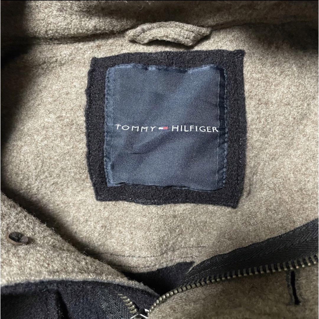 TOMMY HILFIGER(トミーヒルフィガー)のTommy Hilfiger コート 黒 Lサイズ メンズのジャケット/アウター(ダッフルコート)の商品写真