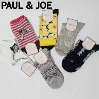 ポールアンドジョー(PAUL & JOE)の新品 ポールアンドジョー ショート丈靴下 6足セット 23～24㎝(ソックス)