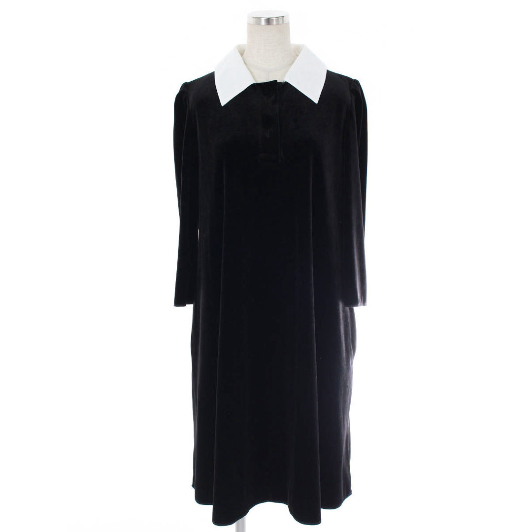 FOXEY NEW YORK(フォクシーニューヨーク)のVELOUR NOIR by FOXEY  Dress "Noir Chic" レディースのワンピース(ひざ丈ワンピース)の商品写真