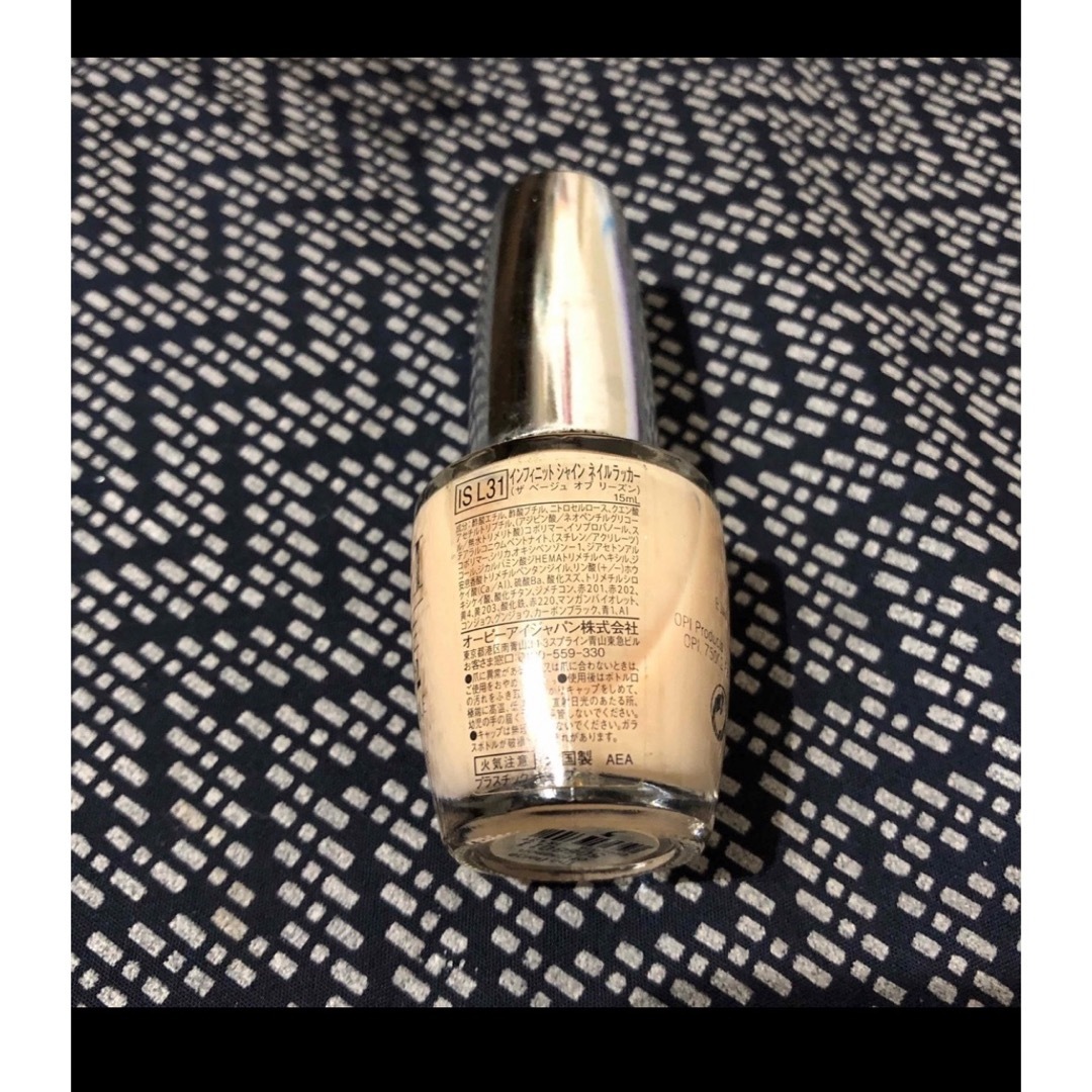 OPI＊インフィニットシャイン＊ネイルラッカー＊ベージュ＊L31 コスメ/美容のネイル(ネイルトップコート/ベースコート)の商品写真