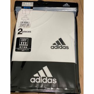 アディダス(adidas)の新品　adidas   Tシャツ　140   スポーツ　ティシャツ　2枚組(Tシャツ/カットソー)