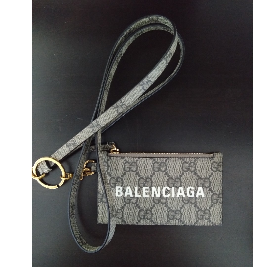 Gucci(グッチ)の☆GUCCI BALENCIAGA カードケース グッチ バレンシアガ メンズのファッション小物(コインケース/小銭入れ)の商品写真