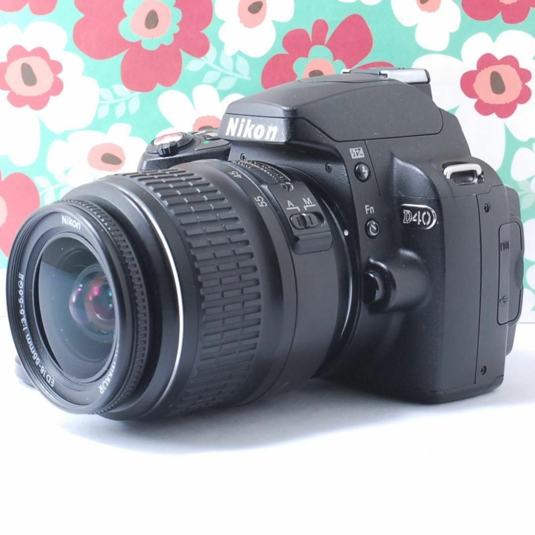 ❤️小さい軽い簡単綺麗❤Nikon Ｄ40❤届いてすぐ使える❤️初心者お勧め❤エアブロアー