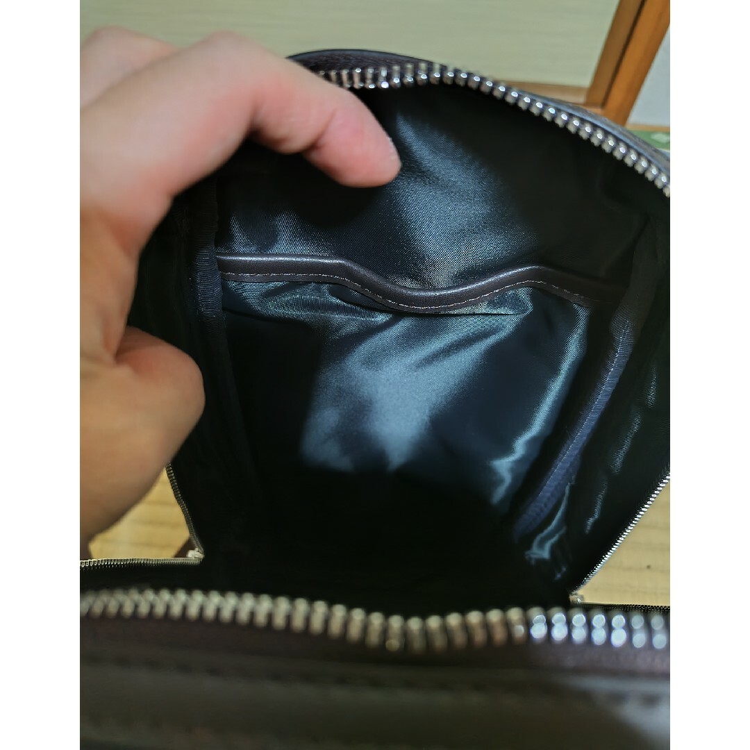 TAKEO KIKUCHI(タケオキクチ)の新品　タケオキクチ　メンズ　ボディバッグ　グレー メンズのバッグ(ボディーバッグ)の商品写真