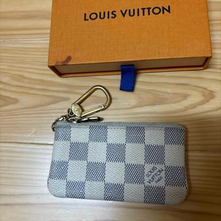 ルイヴィトン(LOUIS VUITTON)のルイヴィトン　ダミエ小銭入れ　白　箱無しなら7,600円(コインケース)