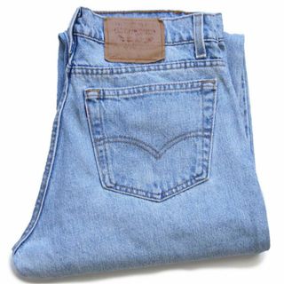 リーバイス(Levi's)の90s USA製 Levi'sリーバイス 550 デニムパンツ w34 L34★85 オールド ビンテージ ジーンズ テーパード ワイド バギー ストーンウォッシュ(デニム/ジーンズ)