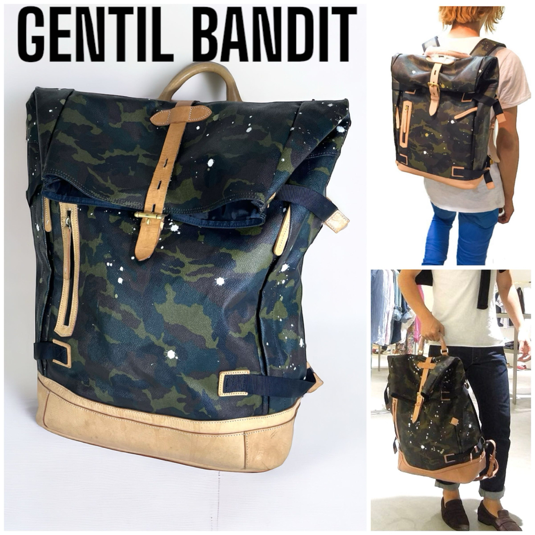 美品✴︎GENTIL BANDIT バックパックジャンティバンティメンズバッグ ...