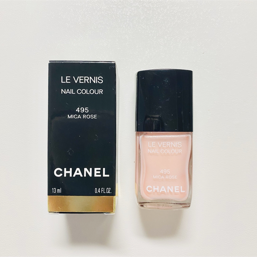 CHANEL(シャネル)のCHANEL シャネル ヴェルニ 495 MICA ROSE ネイル コスメ/美容のネイル(マニキュア)の商品写真