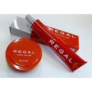 リーガル(REGAL)のREGAL 純正ツヤ光沢クリームとクリーナー汚れ落とし２品セット新品ブラック黒(その他)