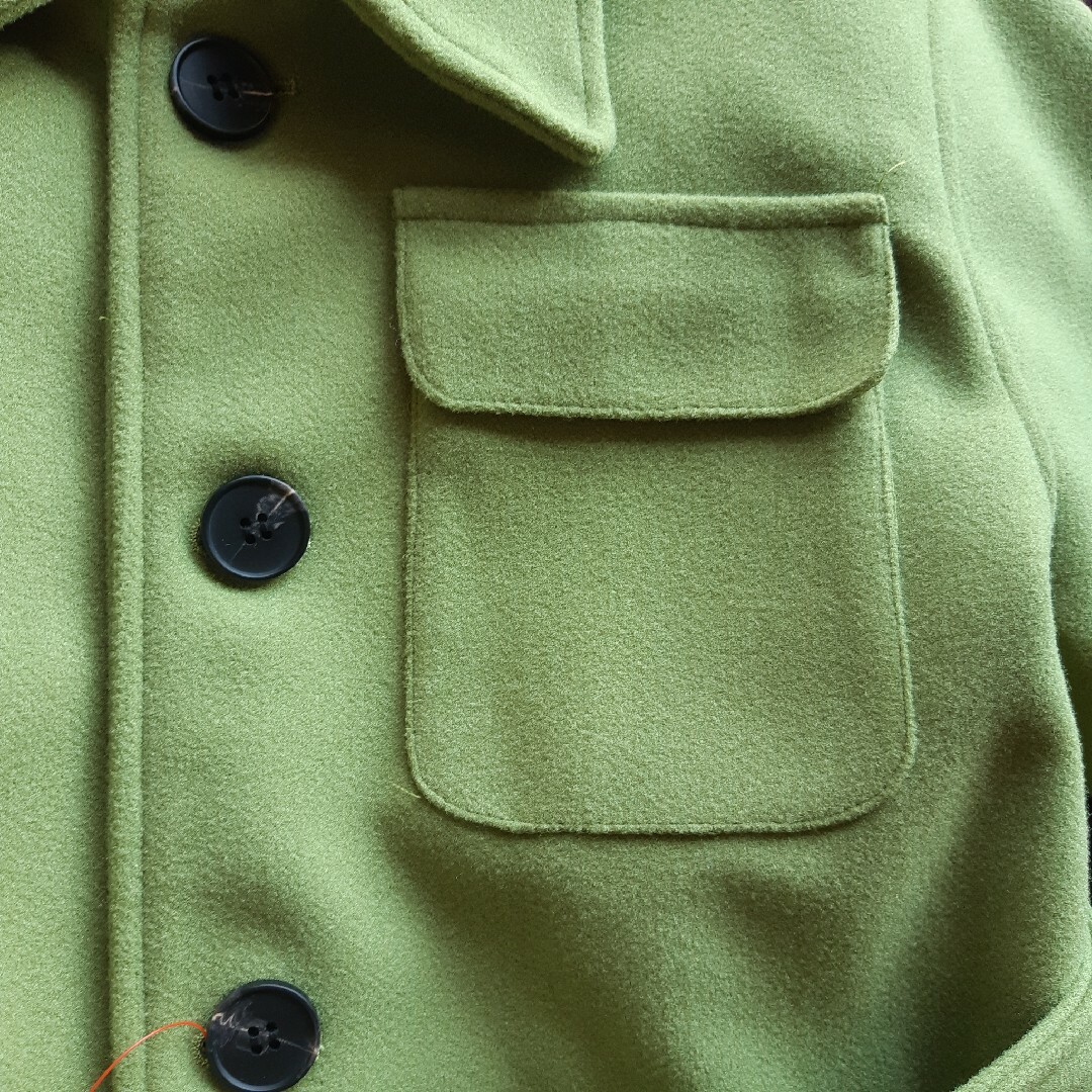 ABITOKYO(アビトーキョー)のアビトーキョー ABI TOKYO コート 新品 ロング 黄緑 ライトグリーン レディースのジャケット/アウター(ロングコート)の商品写真