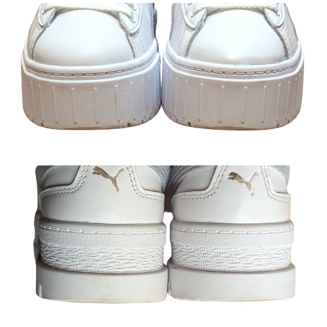 PUMA(プーマ)のPUMA MAYZE プーマ メイズ 22cm ホワイト 厚底スニーカー レディースの靴/シューズ(スニーカー)の商品写真