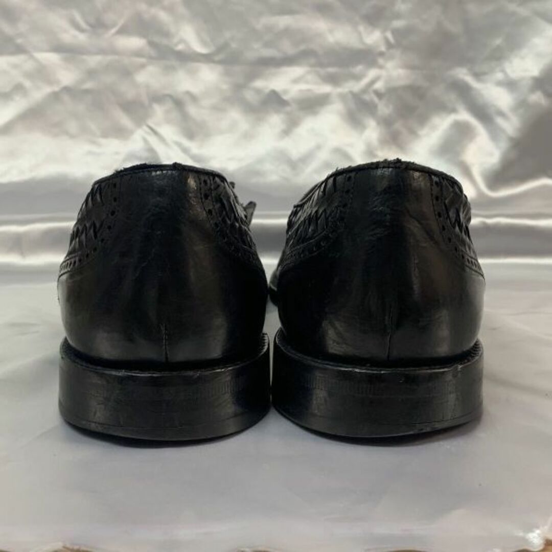 靴/シューズメツラン MEZLAN キルトタッセルローファー サイズ11 B 27.0-28.5cm スペイン製 黒◆is3-19 #BUZZBERG　-is3-19-5th