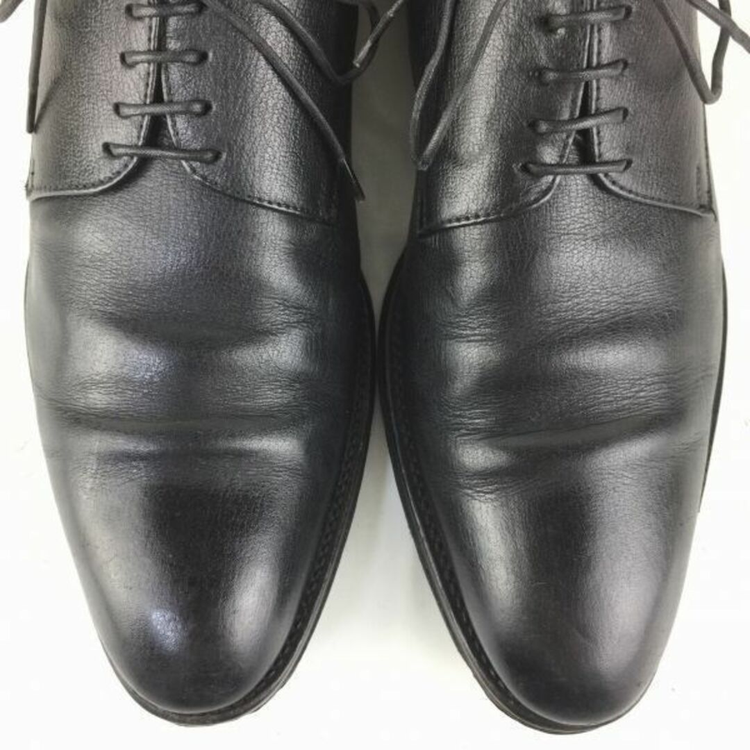 BAZZBERGgtZegna　エルメネジルドゼニア【size8D/26.0〈黒/BLACK/ブラック】オールレザー　プレーントゥ　ビジネスシューズ/メンズ/loafer shoes〕菅NO.メZC-31 #BUZZBERG　-ZC-31-5th