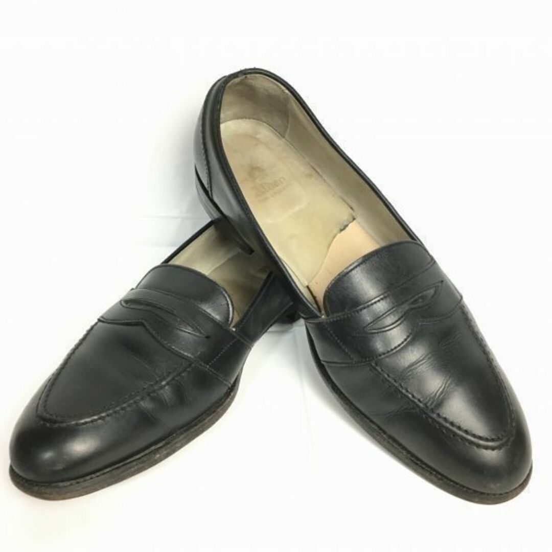 メンズ試着交換OK！ALDEN　オールデン　CULWELL&SON【12A/C　28.5-29.5】USA製ビンテージ/Vintage/　コインローファー　モカシン　スリッポン　シューズ〈黒/BLACK/菅NO.WZD-69 #BUZZBERG　-WZD-69-5th