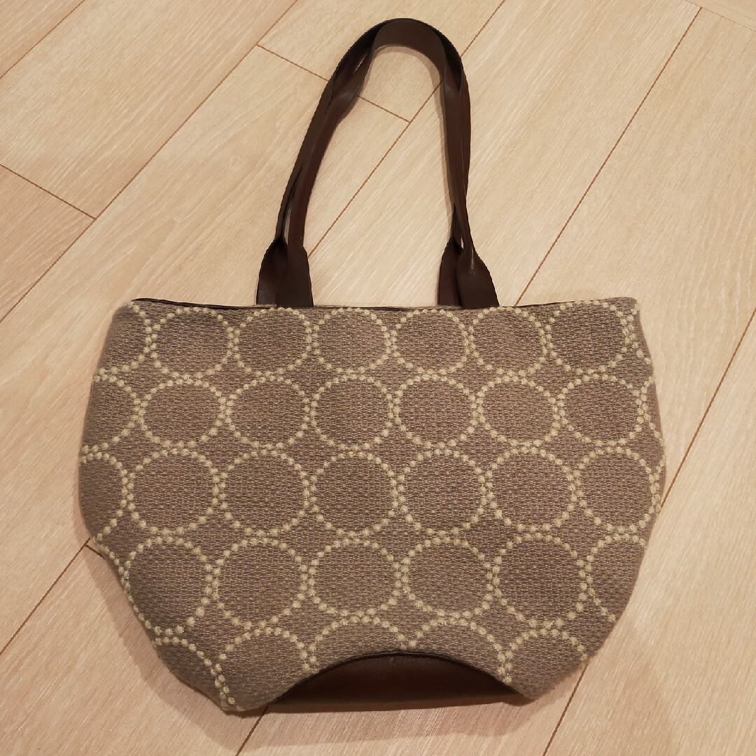 売上実績NO.1 美品 ミナペルホネン タンバリン beige focaccia bag