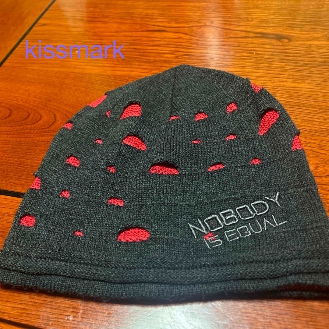 kissmark(キスマーク)のkissmarkビーニー レディースの帽子(ニット帽/ビーニー)の商品写真