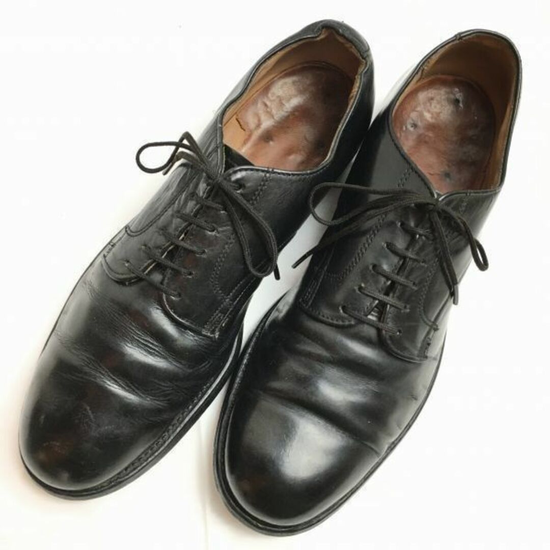 BAZZBERGgt試着交換OK！1961年製　SPORTWELT SHOE CO.　U.S.NAVYサービスシューズ【size7R/25.0】米海軍〈黒/BLACK/〉6アイレット/ビンテージ/Vintage/ 60s/菅NO.WZF-59 #BUZZBERG　-WZF-59-5th