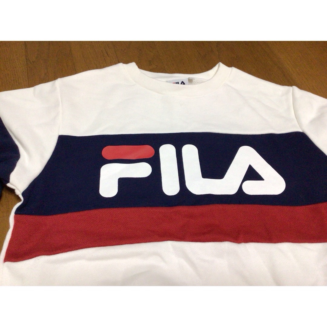 FILA(フィラ)の　FILA トレーナー　160cm キッズ/ベビー/マタニティのキッズ服女の子用(90cm~)(Tシャツ/カットソー)の商品写真