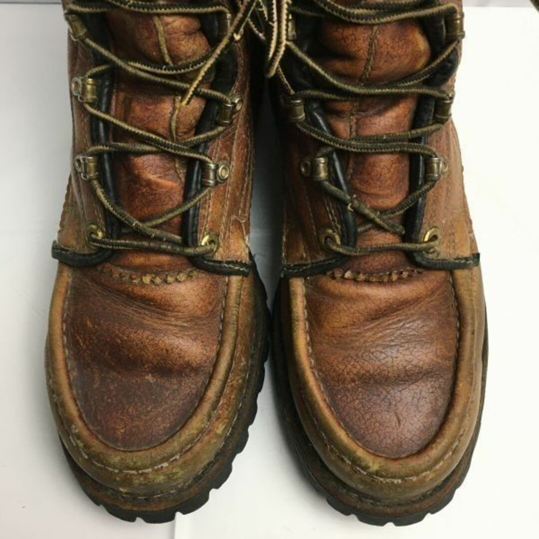 希少ビンテージ/Vintage ！HERMAN/ハーマン　サバイバーブーツ　ミリタリー　size8.5　ブラウン/茶/BROWN〉SURVIVOR BOOT　ビンテージ/Vintage/　管No.T2 #BUZZBERG　-T2-5thBAZZBERGgt