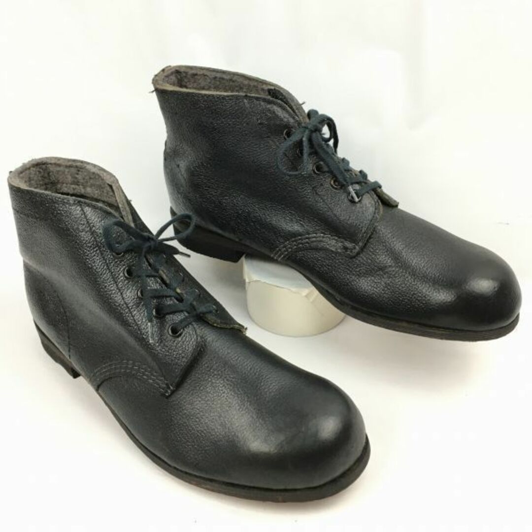 42日本サイズECCO/エコー　高級ショートブーツ　size42　26.5-27.0程度〈黒/BLACK/ブラック〉管No.WZB-208 #BUZZBERG　-WZB-208-5th