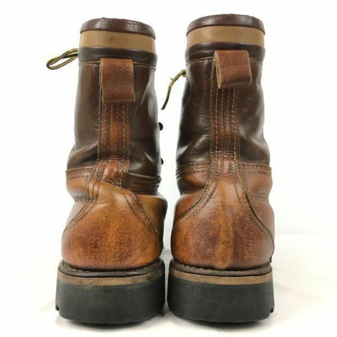 1012日本サイズHERMAN SURVIVORS/ハーマンサバイバー　60s-70s頃?ビンテージ/Vintage 　サバイバルブーツ　size10.1/2　28.0-28.5程度　ブラウン/茶/BROWN〉管No.WA172 #BUZZBERG　-WA172-5th